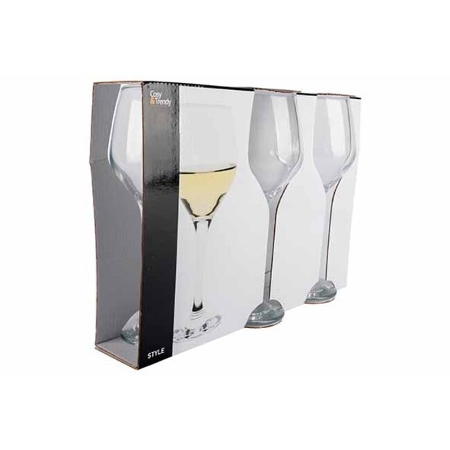 Leonardo Cheers witte wijnglas 40 cl set van 6 • Transparant • de Bijenkorf