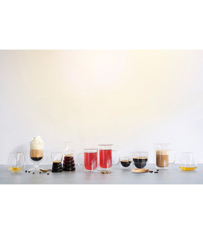 Cosy & Trendy Espressotas - set 2 - dubbelwandig - 80ml - Omagio