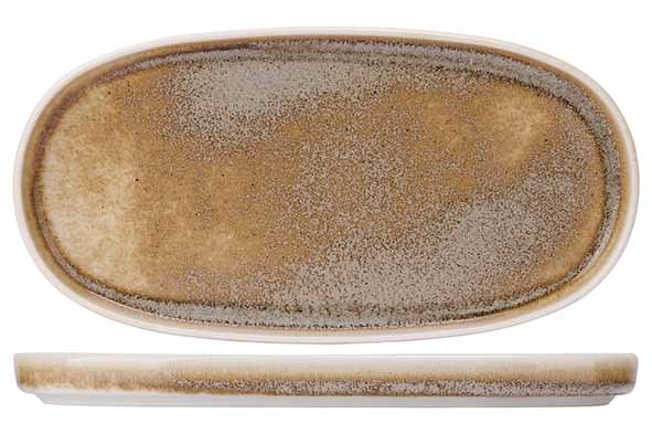 Bunzlau Winkel - Ovaal bordje 21x12cm Bunzlau Winkel - Ovaal bordje 21x12cm