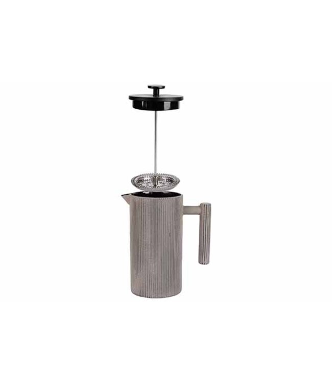 Cosy & Trendy Koffiemaker - donkergrijs - gietijzer - dia.9H20cm