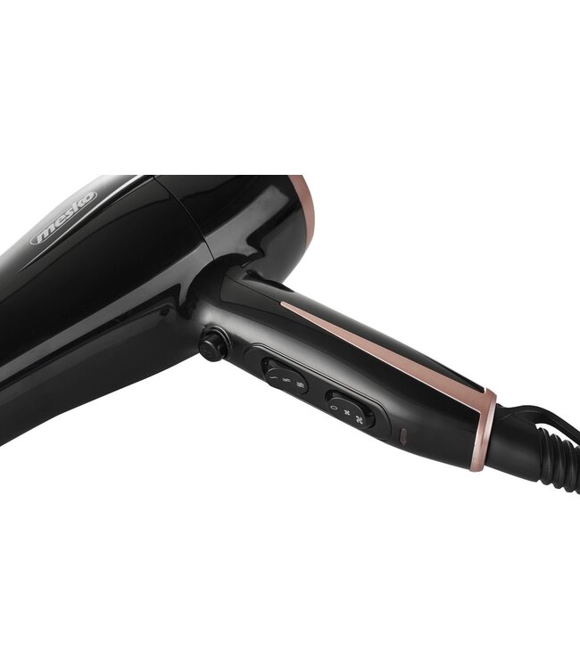 Mesko Haardroger - 2000W - zwart