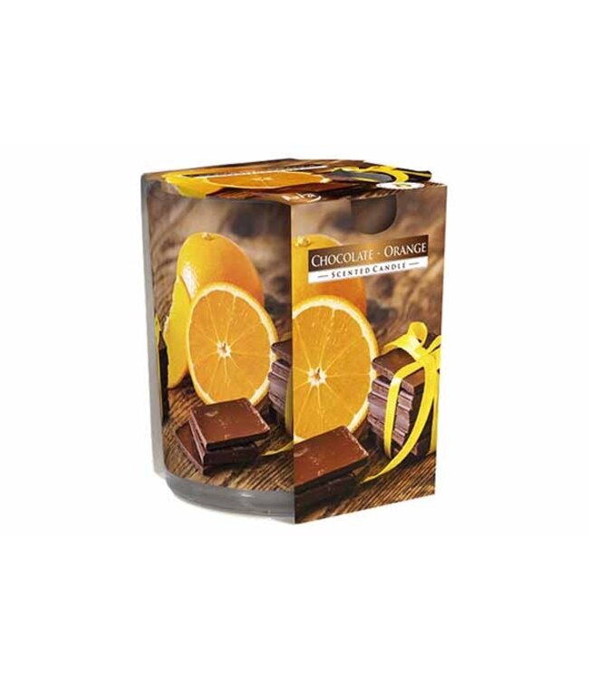 Cosy & Trendy Geurkaars in glas - Chocolate/Orange