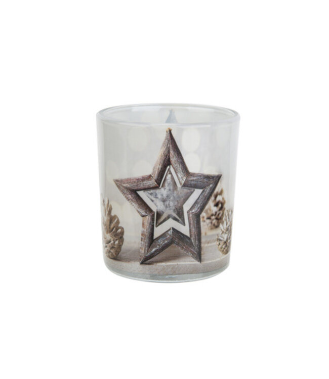 Cosy & Trendy Geurkaars in glas - Winter Star