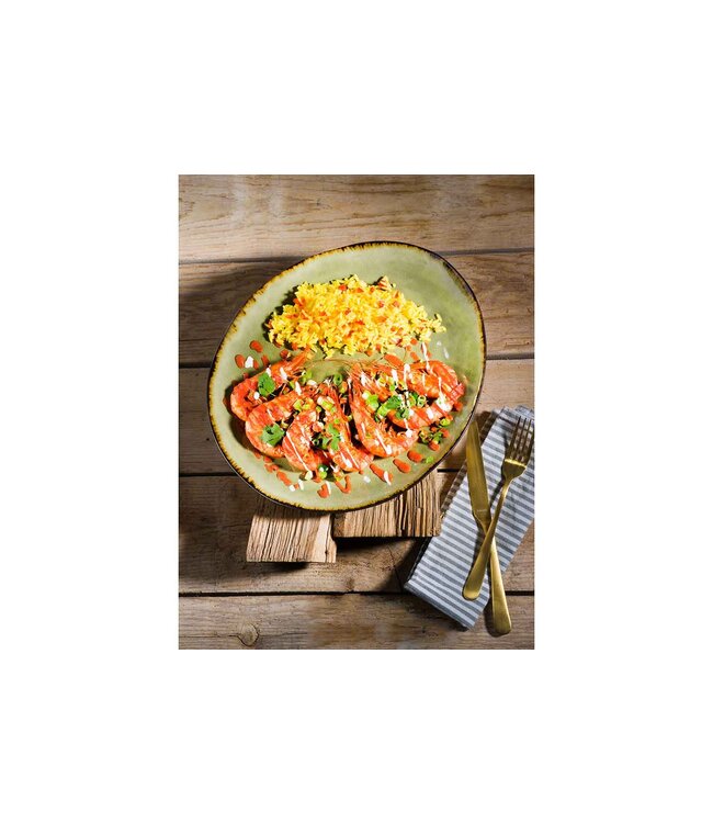 Cosy & Trendy Bord diep ovaal - dia.19,5x16,5H5cm - Mossa