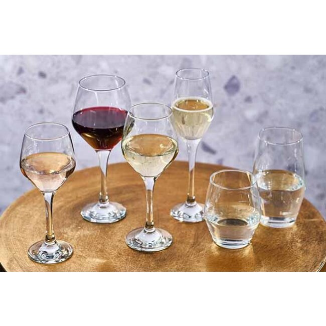 Hartpatroon Acryl Wijnglas Charms - Set van 20, Gradiënt Kleuren