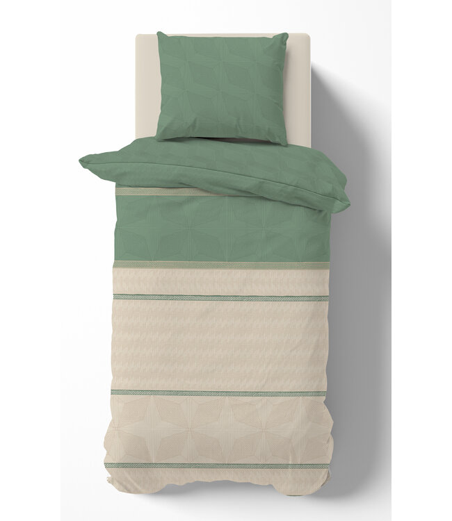 Dekbedovertrek 1-persoons Calipso - Flanel -  140x200cm