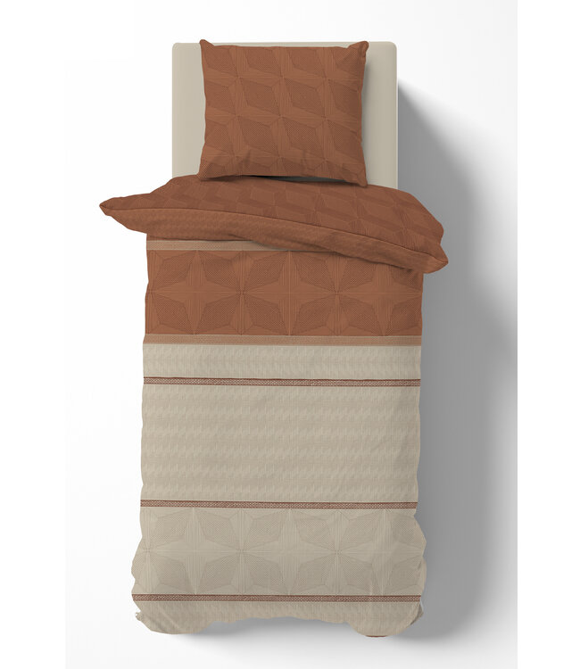 Dekbedovertrek 1-persoons Calipso - Flanel -  140x200cm