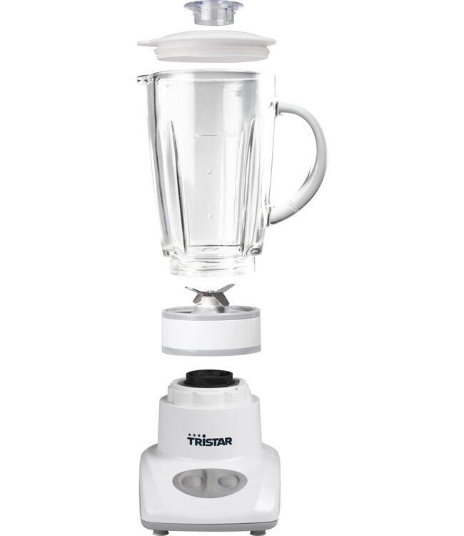 Tristar Blender - 0,45L - glazen kan
