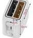 Adler Broodrooster - toaster - Wit