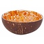 Noya Cocosbowl - Schaal/Kom kokosnoot - dia.14cm - Gold Mosaïc