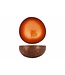 Noya Cocosbowl - Schaal/Kom kokosnoot - dia.14cm - Metallic Orange Paint