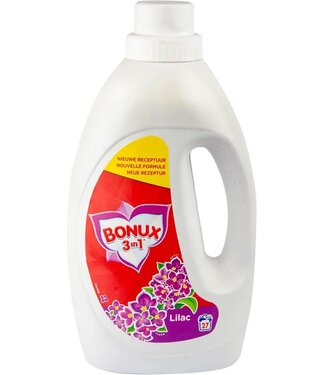 Bonux Vloeibaar Wasmiddel 3 In 1 Lilac 27 wasbeurten - 1,485L