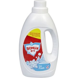 Bonux Vloeibaar Wasmiddel 3in1 Ice Fresh 27wasbeurten  - 1,485L