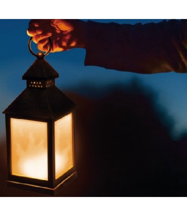 Benson Led lantaarn Flame effect - 12 leds