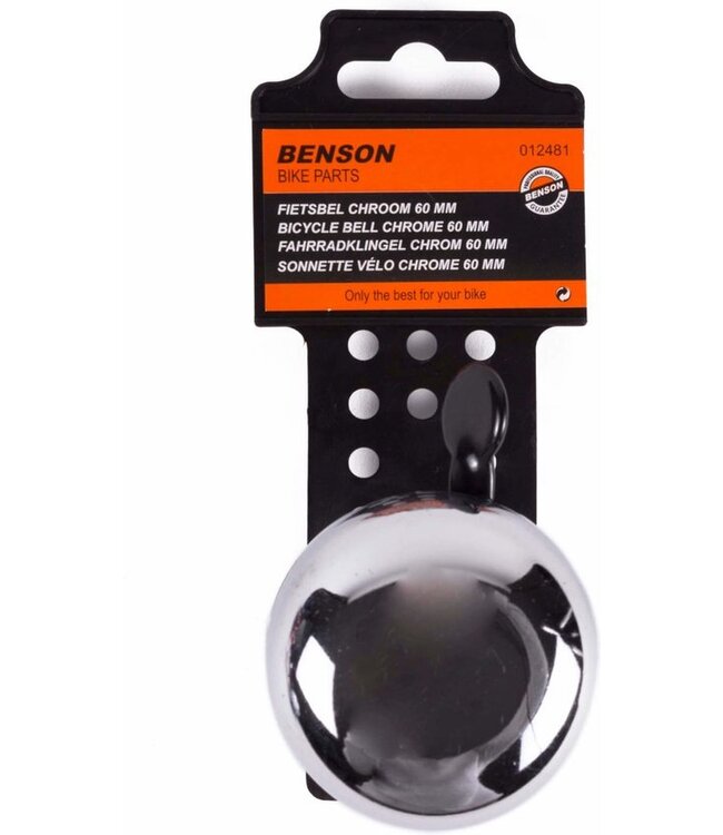 Benson Fietsbel - Ding - Dong - Ø 65 mm - Chroom