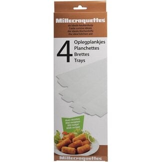 Millecroquettes Oplegplankjes - set van 4