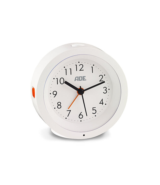 ADE Wekker - wit - met lichtsensor