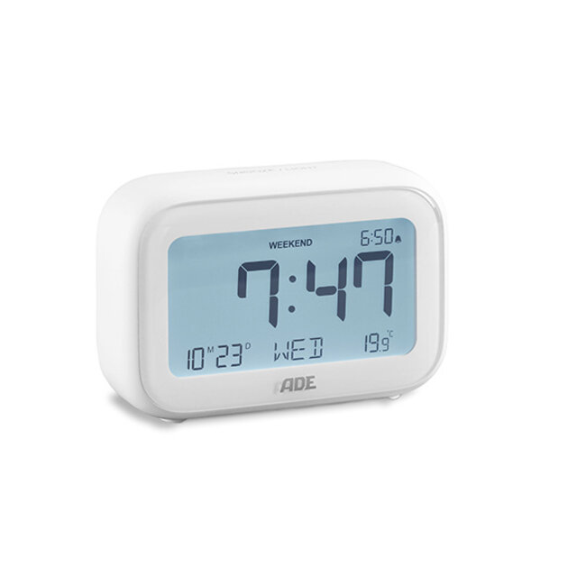 ADE Digitale alarmklok met temperatuurweergave