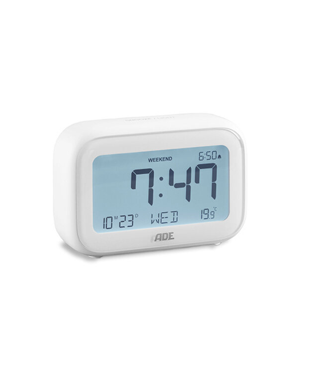ADE Digitale alarmklok met temperatuurweergave