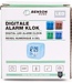 Benson Digitale Wekker - Alarm - LED - 8 x 8 x 8 cm