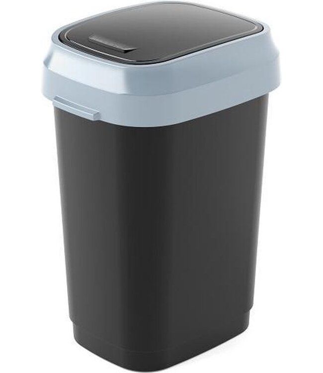 Curver Vuilbak -Dual swing - 10L - zwart