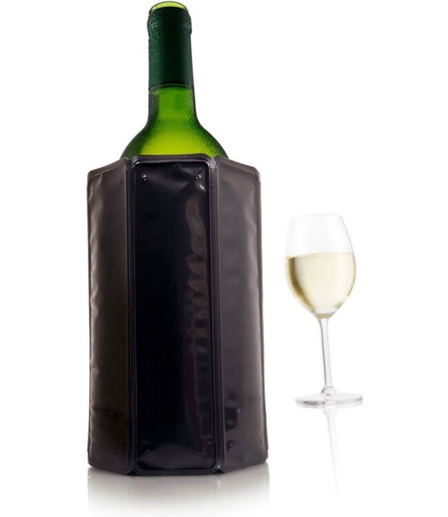Vacu Vin Wijnkoeler - Active Wine Sleeve - Zwart