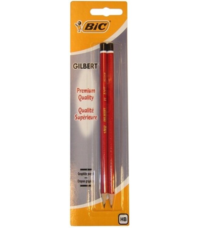 Bic Grafietpotlood - Gilbert - set van 2 - HB n°2