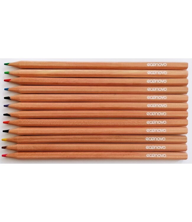 Econovo Kleurpotloden - set van 12
