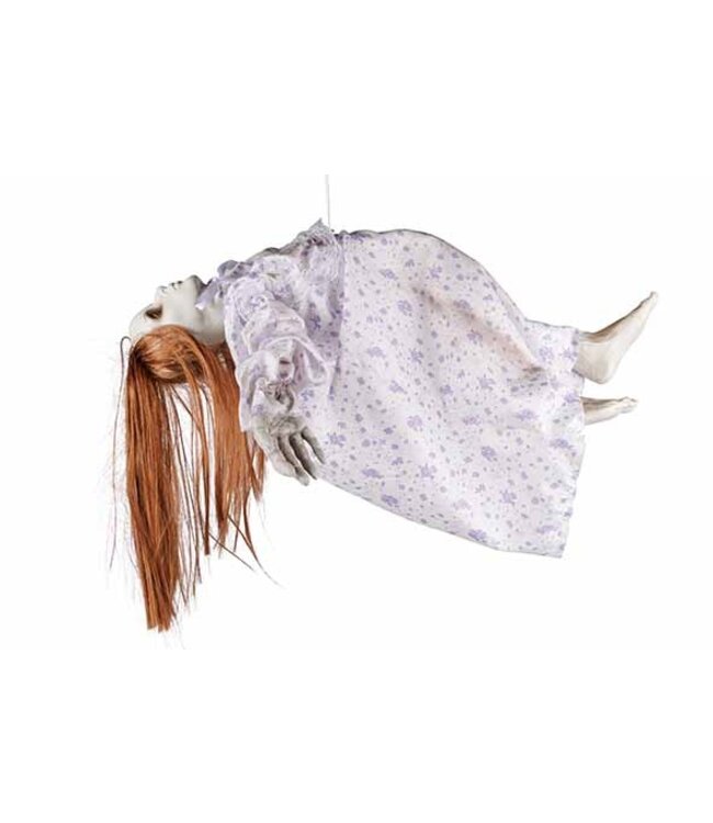 Cosy @ Home Hangpop - drijvend meisje - 75cm - met geluid en beweging