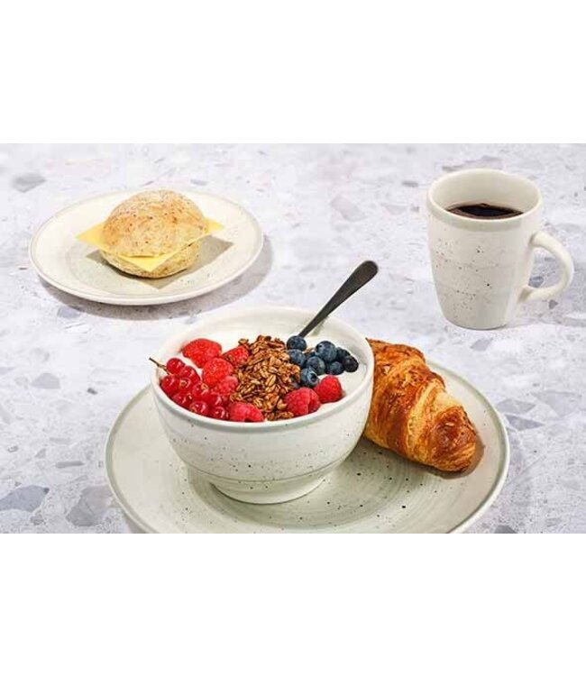 Cosy & Trendy Dessertbord - dia.21cm - Mira groen