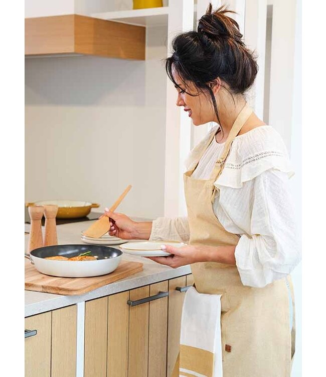 Cosy & Trendy Keukenschort - Amber Gold - Stoff