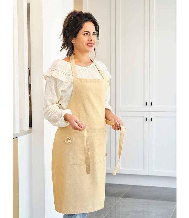 Cosy & Trendy Keukenschort - Amber Gold - Stoff
