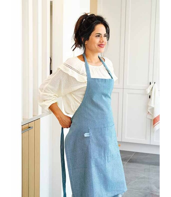 Cosy & Trendy Keukenschort - Green Heron - Stoff