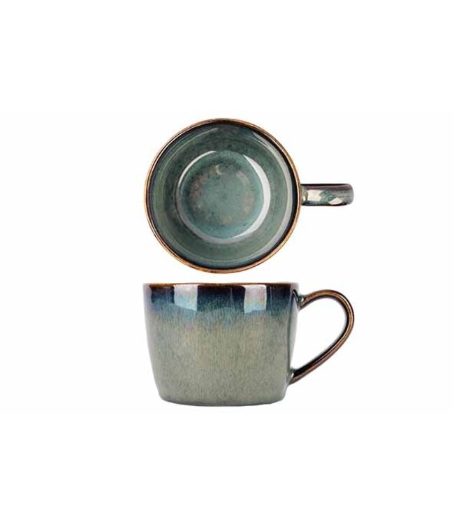 Cosy & Trendy Koffietas -20cl - dia.8,5H6,5cm - Jade Verde