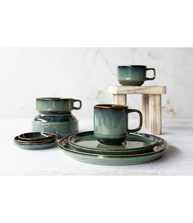 Cosy & Trendy Schaaltje - dia.9H2cm - Jade Verde