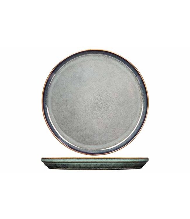 Cosy & Trendy Plat bord - dia.27H2,7cm - Jade Verde