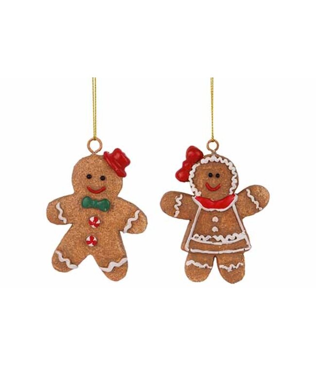 Cosy @ Home Hanger - Cookie - bruin - H9cm