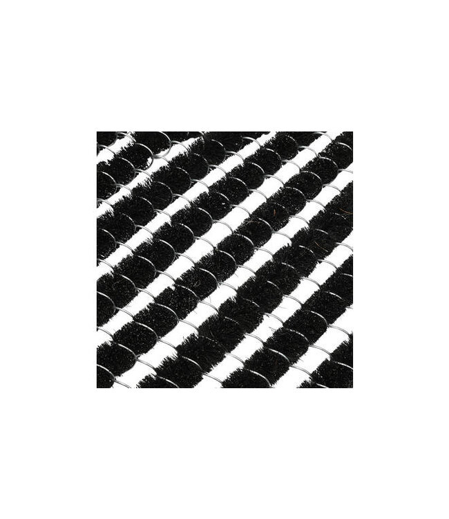 Benson Borstelmat - 40x60cm - zwart