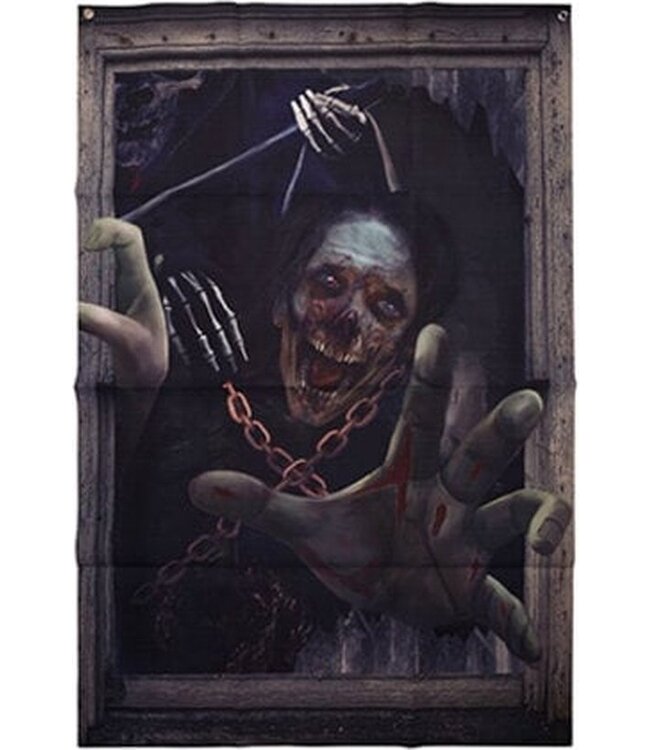 Cosy @ Home Decostof - skelet - 80H120cm - polyster