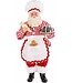 Cosy @ Home Kerstman - cookie - rood/wit - H28cm