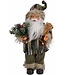 Cosy @ Home Kerstman - groen - 20x13H31cm - polyester