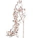 Cosy @ Home Decotak Leaves - Metallic roze - H85cm - kunststof