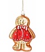 Cosy @ Home Hanger - Cookie - rood/bruin - H12cm