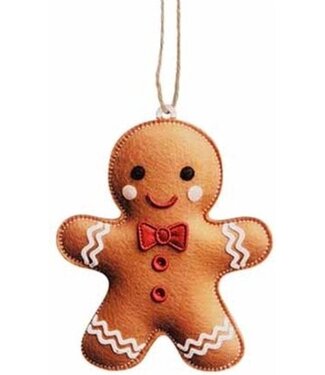 Cosy @ Home Hanger - Cookie - bruin - 10x13cm