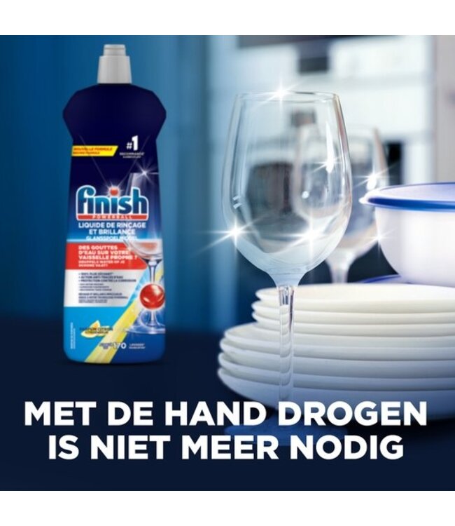 Finish Glansspoelmiddel Regular - 800 ml