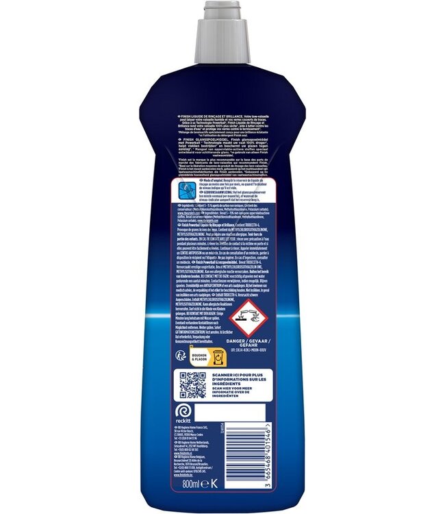 Finish Glansspoelmiddel Regular - 800 ml