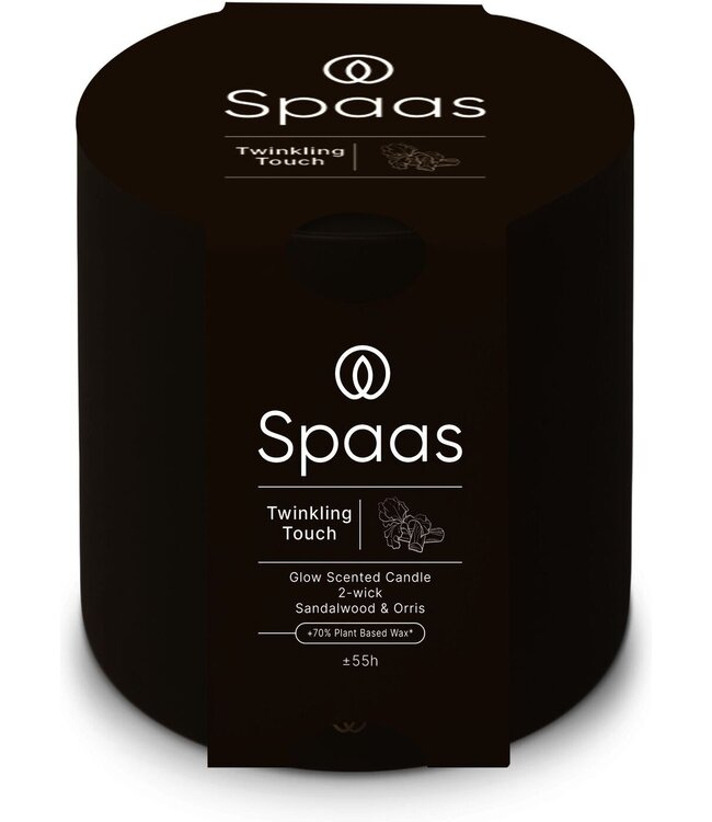 Spaas  Geurkaars in glas - 2 wiek - Twinkling Toch