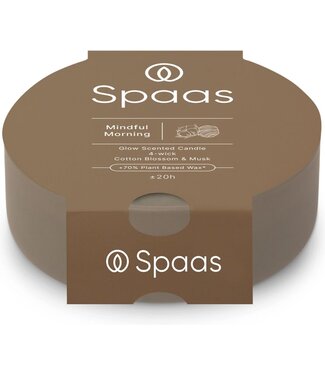 Spaas  Geurkaars in glas - 4 wiek - Mindful Morning
