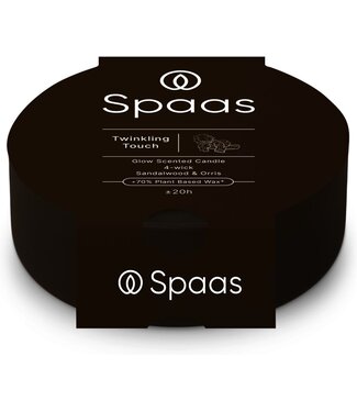 Spaas  Geurkaars in glas - 4 wiek - Twinkling Touch