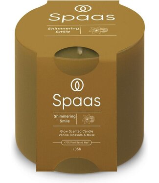 Spaas  Geurkaars in glas - Glow - Shimmering Smile